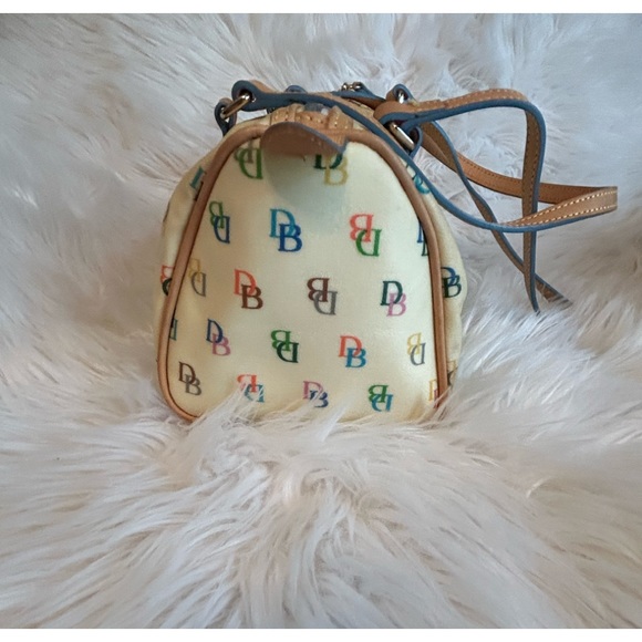 Dooney & Bourke Monogram Rainbow Barrel Bag - Picture 6 of 16